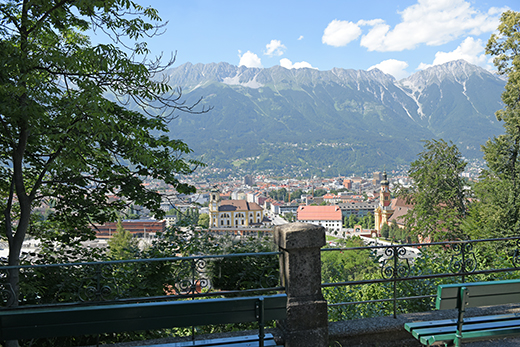 Blick auf Innsbruck